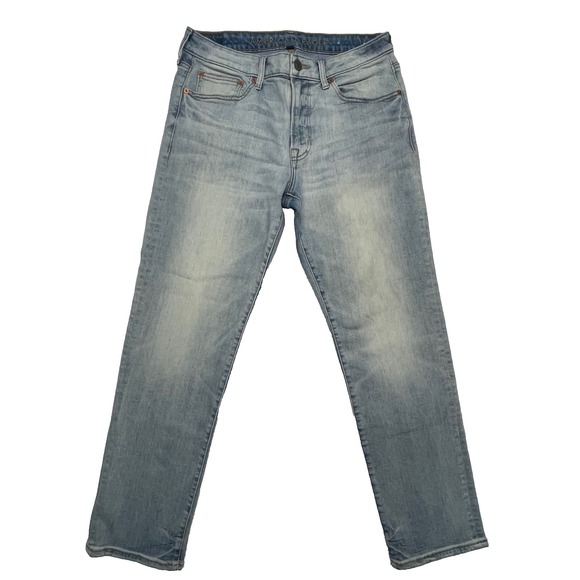 American Eagle Flex Jeans Men's 32 x 29 Light Wash Denim - Picture 1 of 4